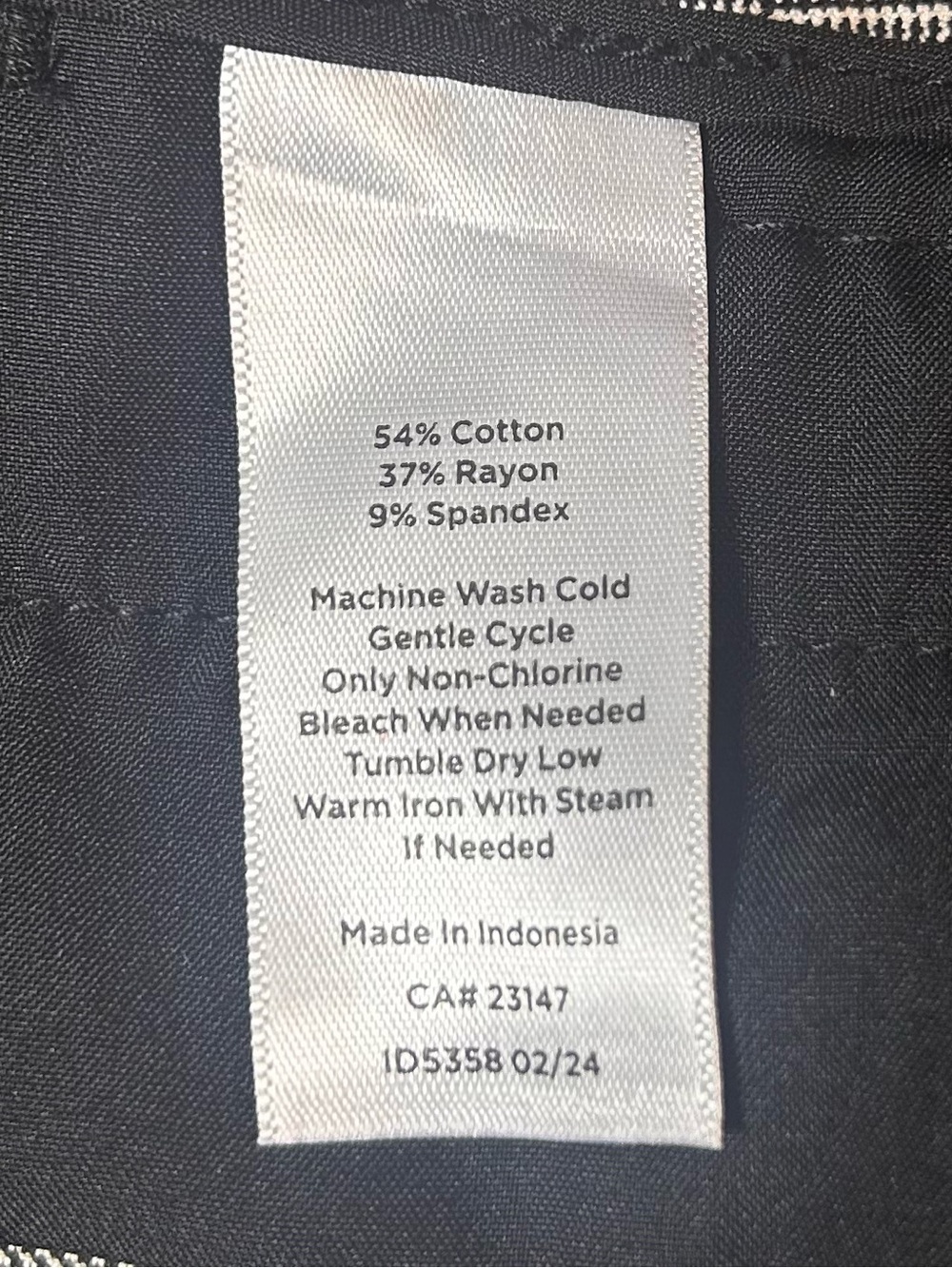 Talbots Chatham Ankle Pants 4P Petite Gray Plaid Stretch - Picture 12 of 13